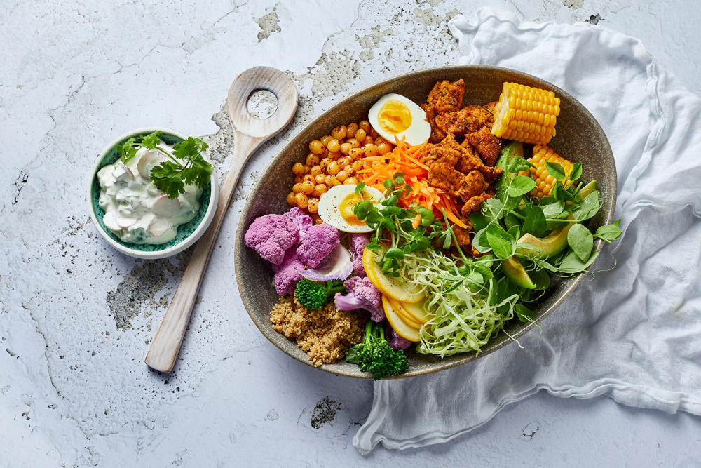 Proteiinia eri lähteistä – kananmunan ja kasviproteiinien yhdistäminen arjen aterioihin