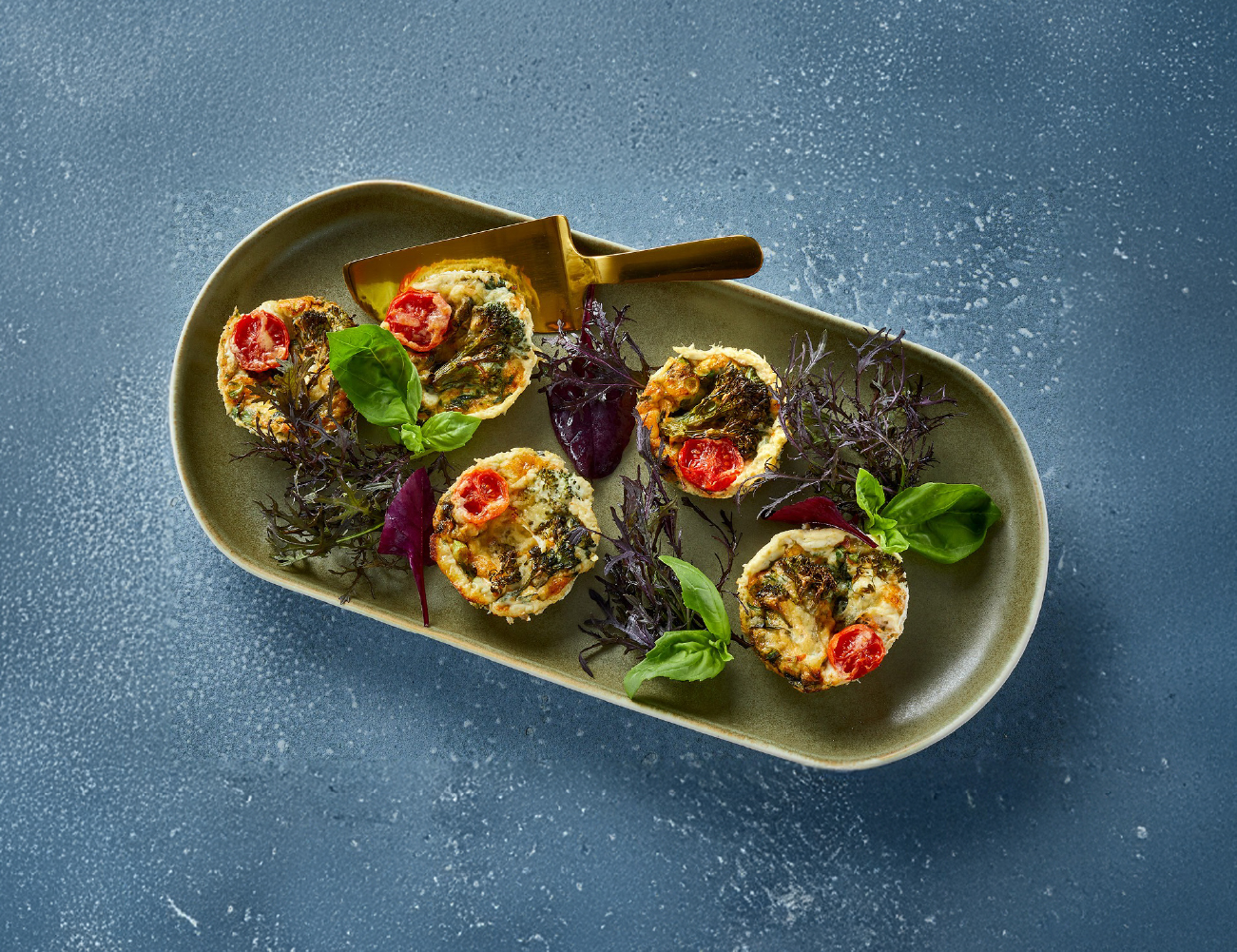 Valkuaismuffinit vihreällä twistillä